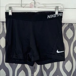 Black Nike spanks. Size Large